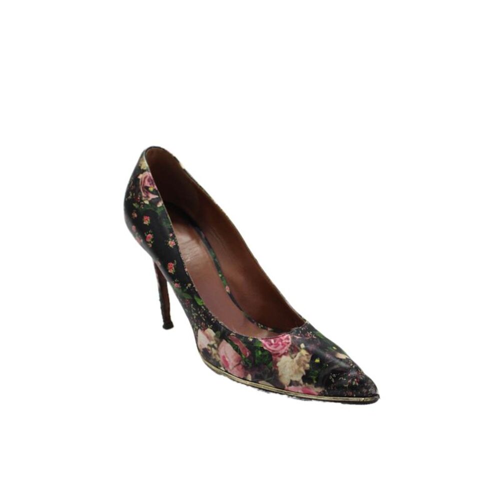 Givenchy Women's Pointed Toe Stiletto Slip-On Floral Pumps Shoes Size 40